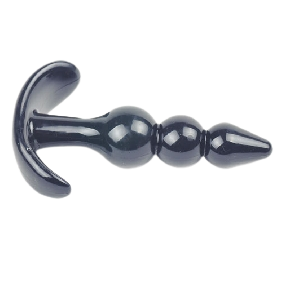 Silicone Beaded But Plug