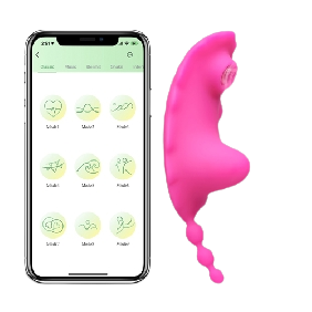 9 Speed Couples Suction Vibrator (app controlled)