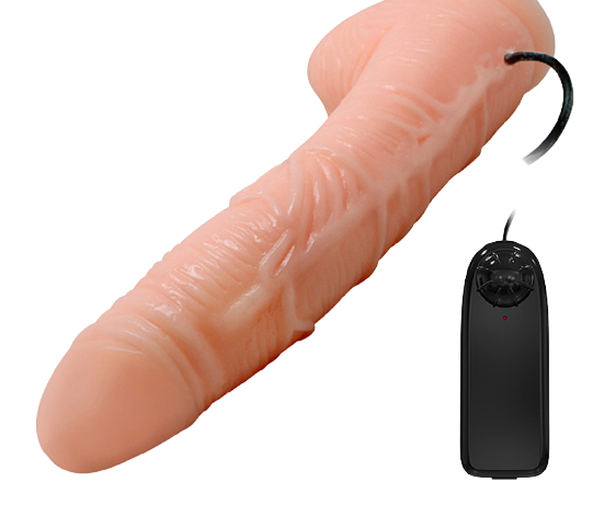 Multi Speed Vibrating Curved Dildo